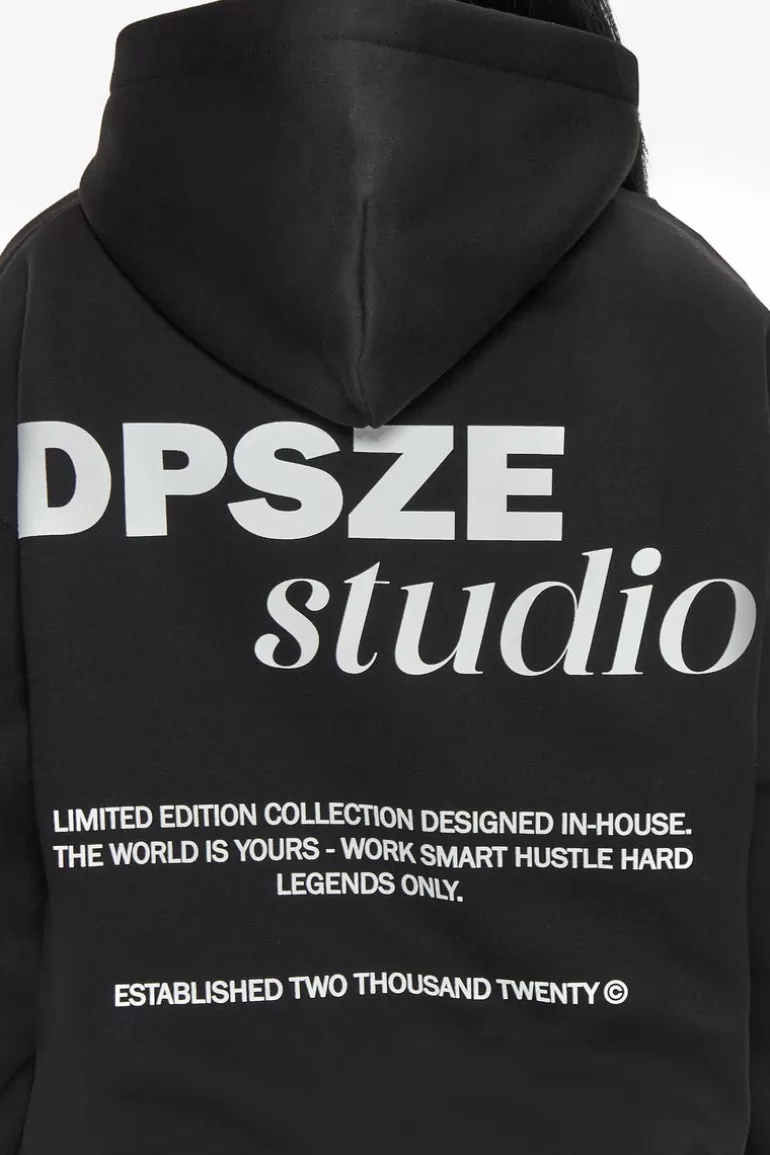 dp_studio_hoodie_black_4.webp Clearance Dropsize Dp Studio Hoodie Black