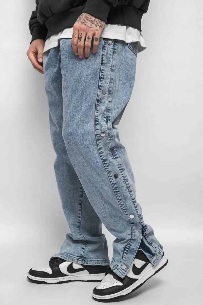 heavy_button_jeans_light_blue_2.webp Shop Dropsize Heavy Button Jeans Light Blue