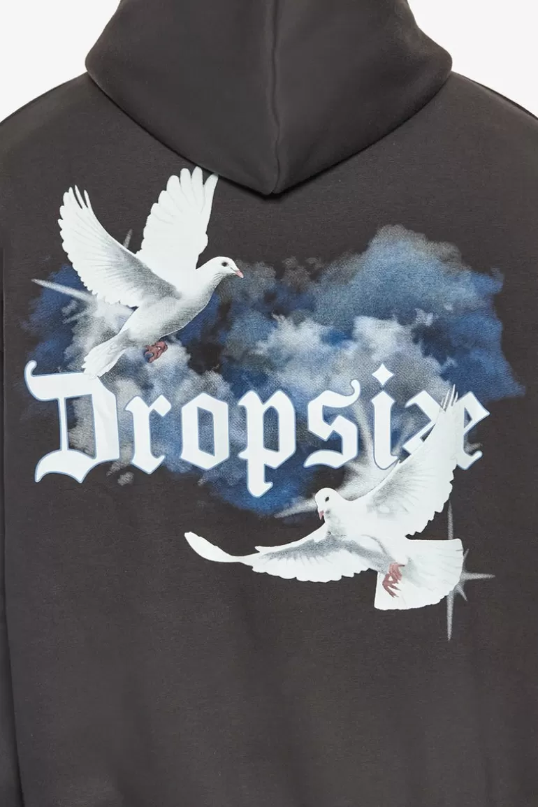 heavy_cloud_dove_hoodie_washed_black_3.webp Best Dropsize Heavy Cloud Dove Hoodie Washed Black