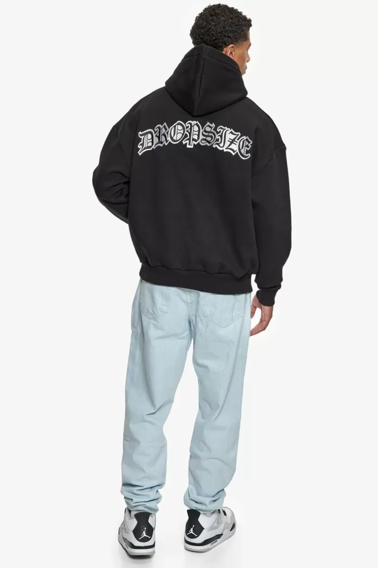 heavy_oversize_backlogo_hoodie_black_4.webp Online Dropsize Heavy Oversize Backlogo Hoodie Black