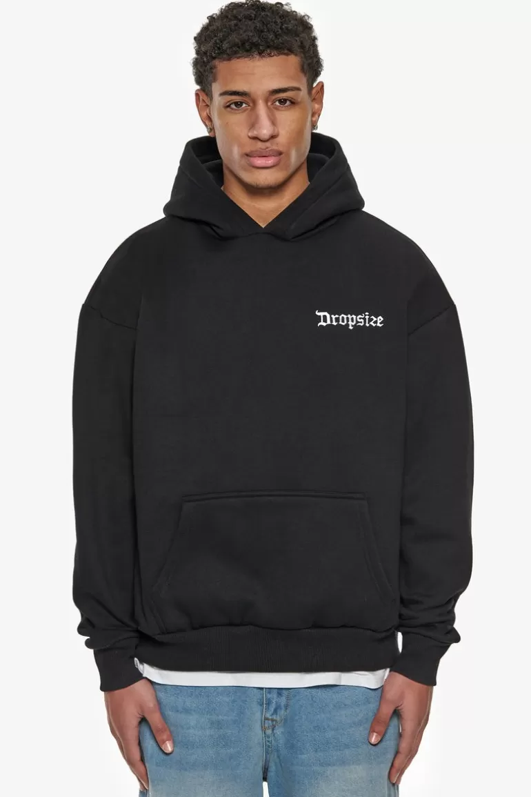 heavy_oversize_cloud_crew_hoodie_black_2.webp Sale Dropsize Heavy Oversize Cloud Crew Hoodie Black