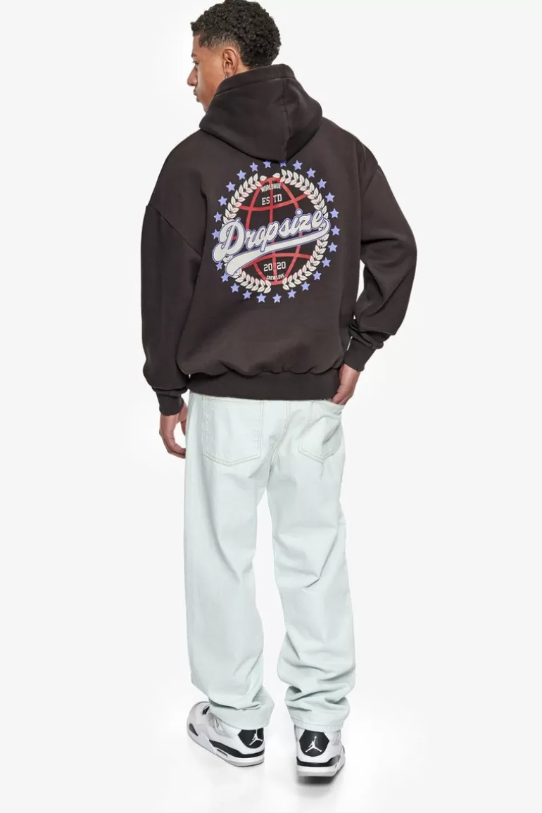 heavy_oversize_crew_love_globe_hoodie_washed_black_4.webp Online Dropsize Heavy Oversize Crew Love Globe Hoodie Washed Black