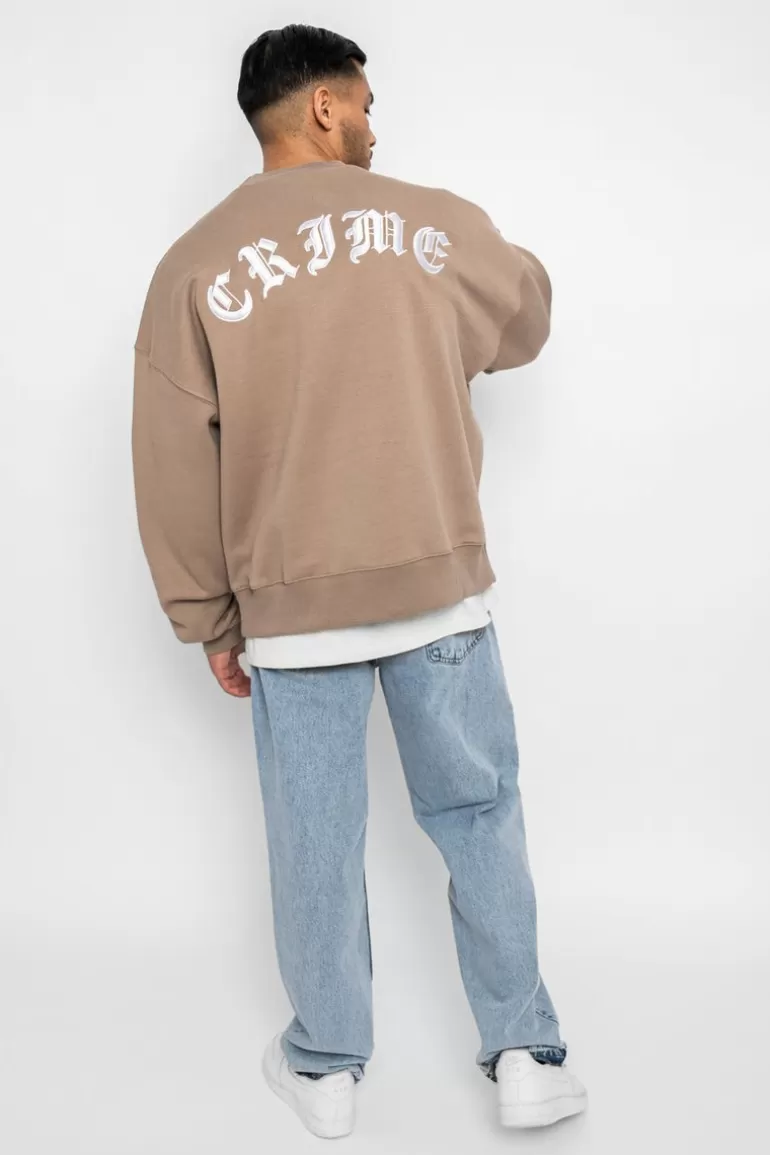 heavy_oversize_crime_sweater_silver_mink_3.webp Flash Sale Dropsize Heavy Oversize Crime Sweater Silver Mink