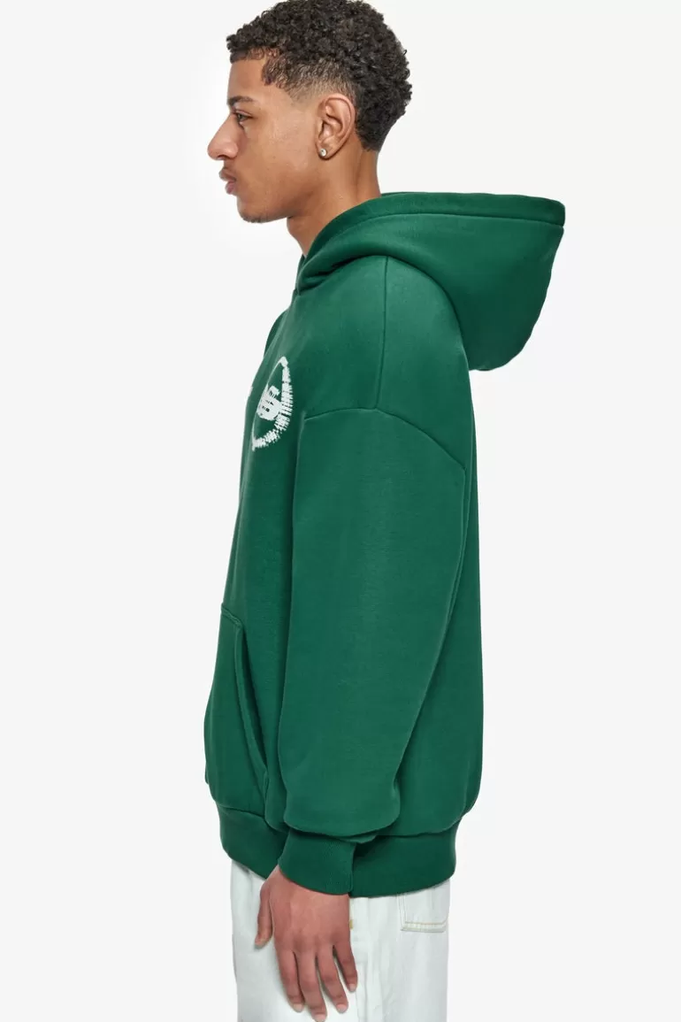 Fashion Dropsize Heavy Oversize Designed In Berlin Hoodie Washed Green
