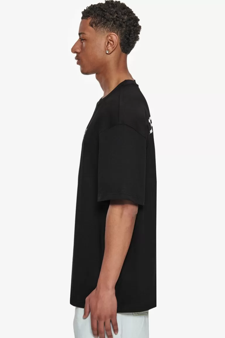 Online Dropsize Heavy Oversize Dreamer T-Shirt Black