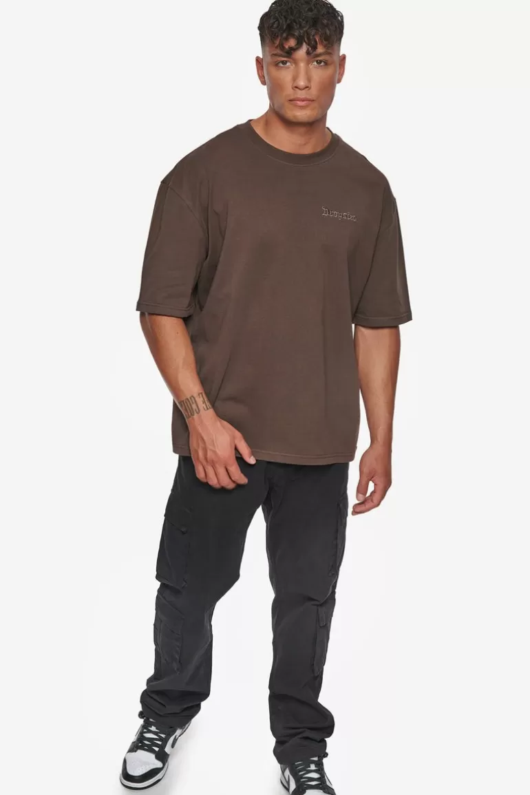 heavy_oversize_embo_tshirt_chocolate_brown_4.webp Fashion Dropsize Heavy Oversize Embo T-Shirt Chocolate Brown