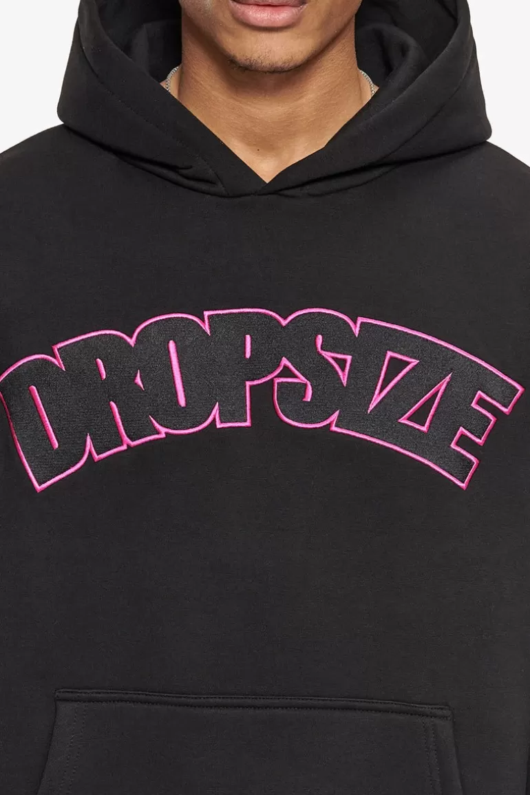 heavy_oversize_flat_v2_embo_hoodie_black_3.webp Discount Dropsize Heavy Oversize Flat V2 Embo Hoodie Black