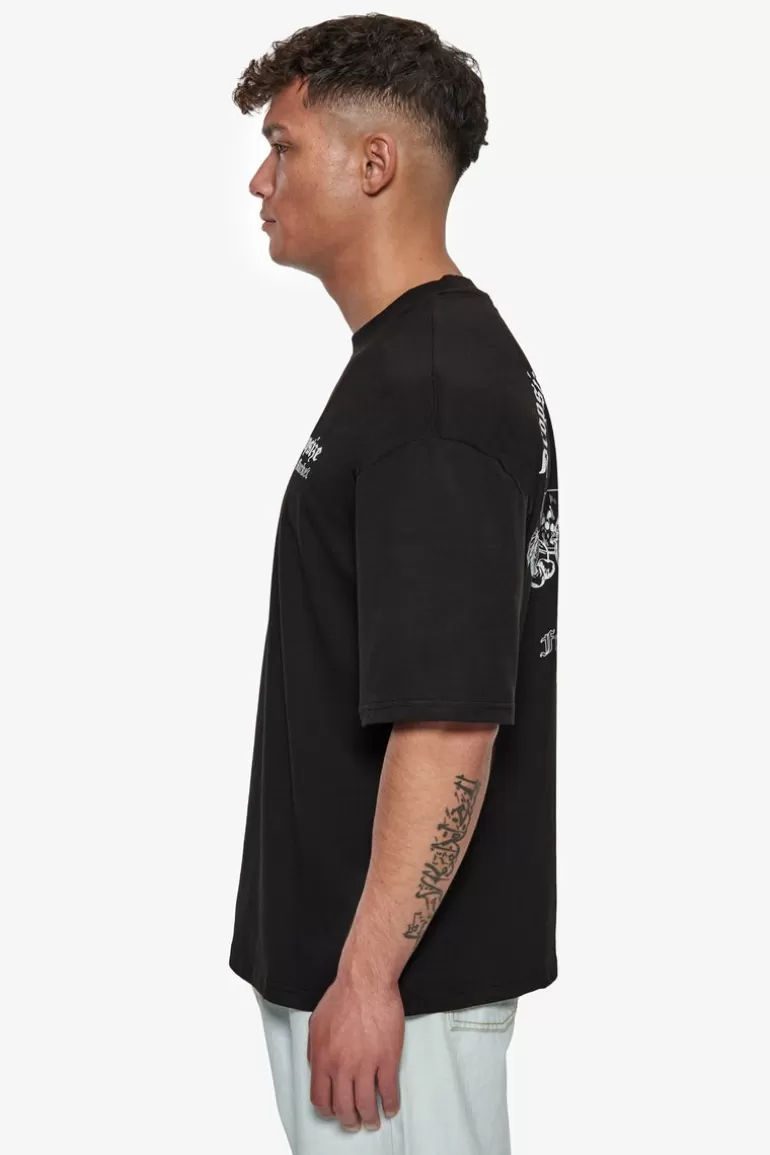 Best Sale Dropsize Heavy Oversize Fruit Market T-Shirt Black