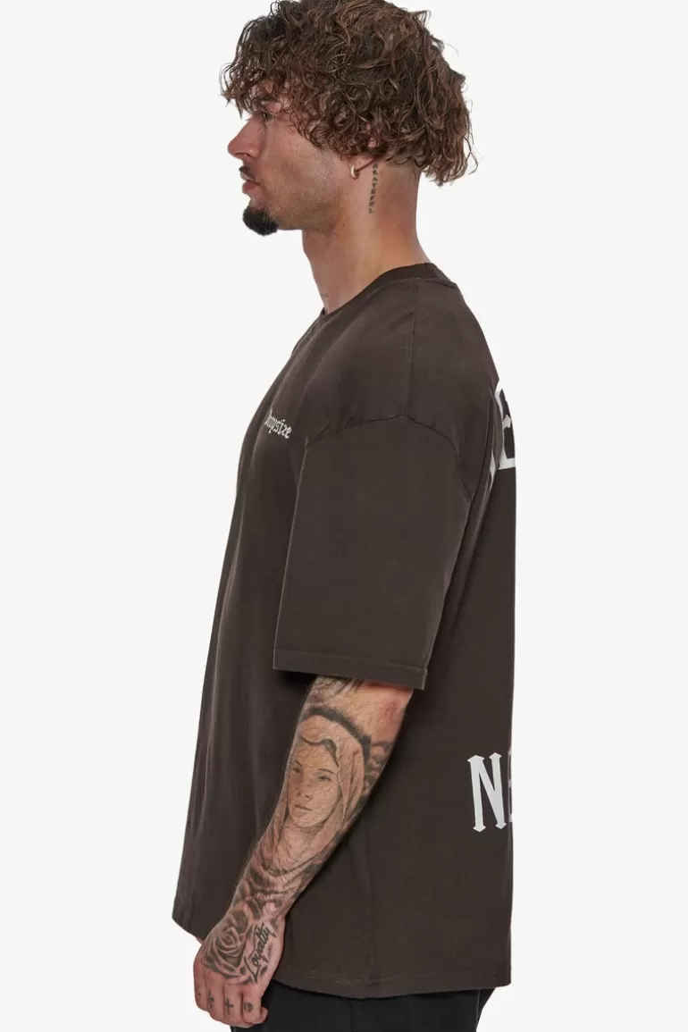 Cheap Dropsize Heavy Oversize Legends Never Die T-Shirt Washed Black