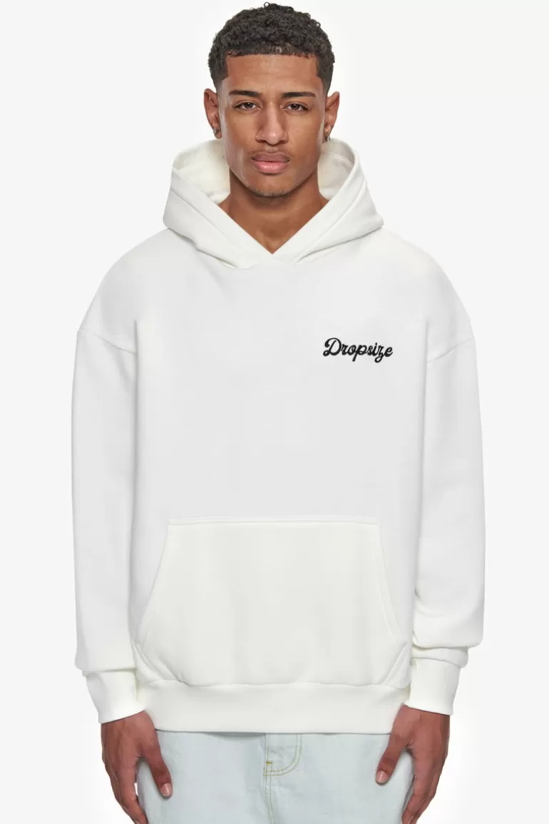 Best Sale Dropsize Heavy Oversize Lost In Heaven Hoodie Cream White