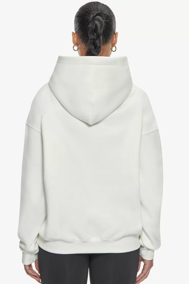 Hot Dropsize Heavy Oversize Mixed Colour Puffer Print Cream White