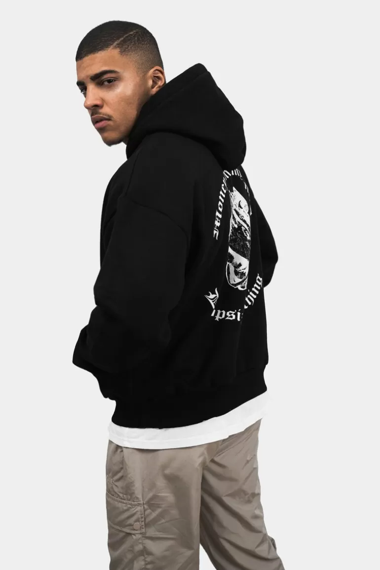 Sale Dropsize Heavy Oversize Money On My Mind Hoodie Black