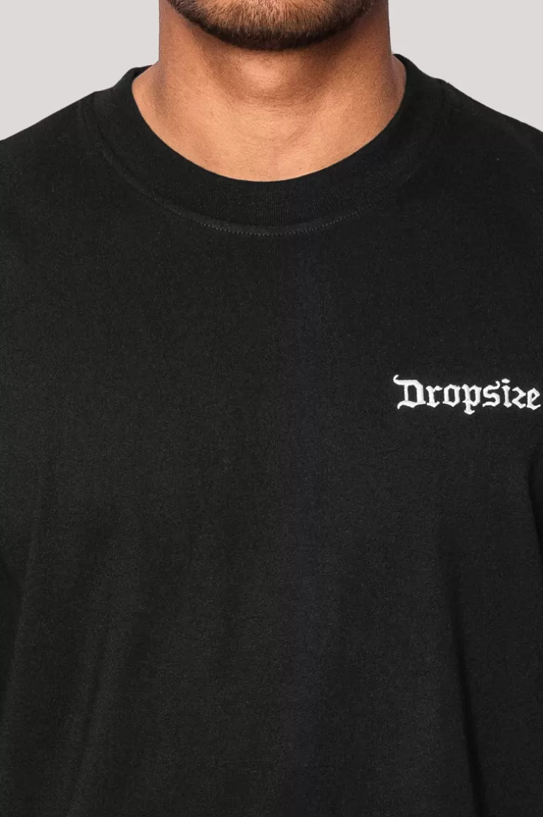 Discount Dropsize Heavy Oversize ''Money On My Mind'' T-Shirt Black