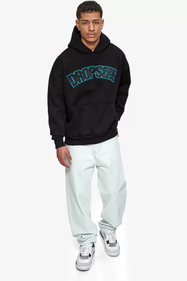 heavy_oversize_outline_embo_hoodie_black_4.webp Flash Sale Dropsize Heavy Oversize Outline Embo Hoodie Black