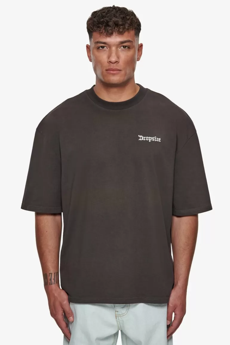 heavy_oversize_quattro_hustle_tshirt_washed_black_2.webp Shop Dropsize Heavy Oversize Quattro Hustle T-Shirt Washed Black