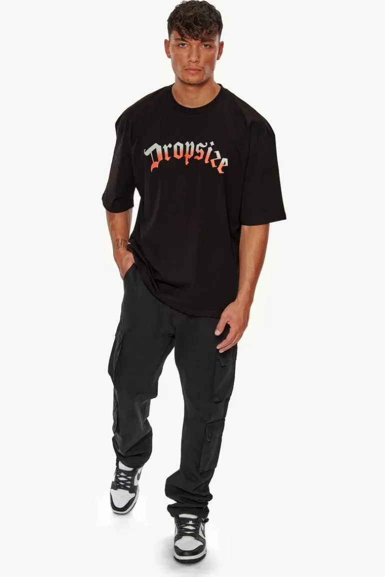 heavy_oversize_rainbow_tshirt_black_3.webp Online Dropsize Heavy Oversize Rainbow T-Shirt Black