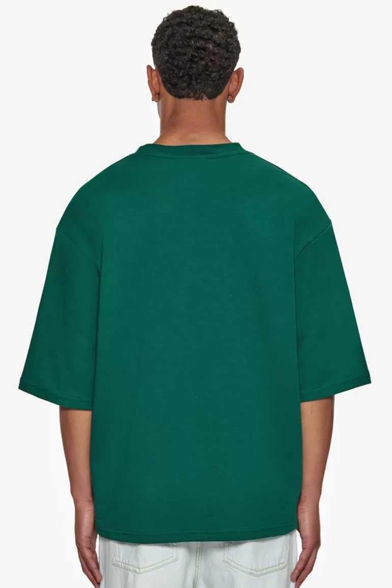 heavy_oversize_silk_embo_tshirt_green_2.webp Sale Dropsize Heavy Oversize Silk Embo T-Shirt Green