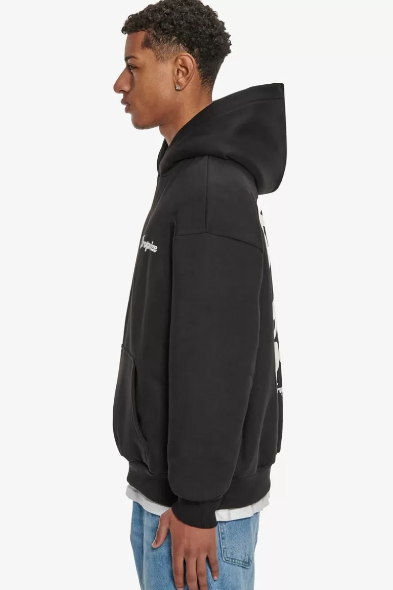 Best Sale Dropsize Heavy Oversize Sky Is The Limit Hoodie Black
