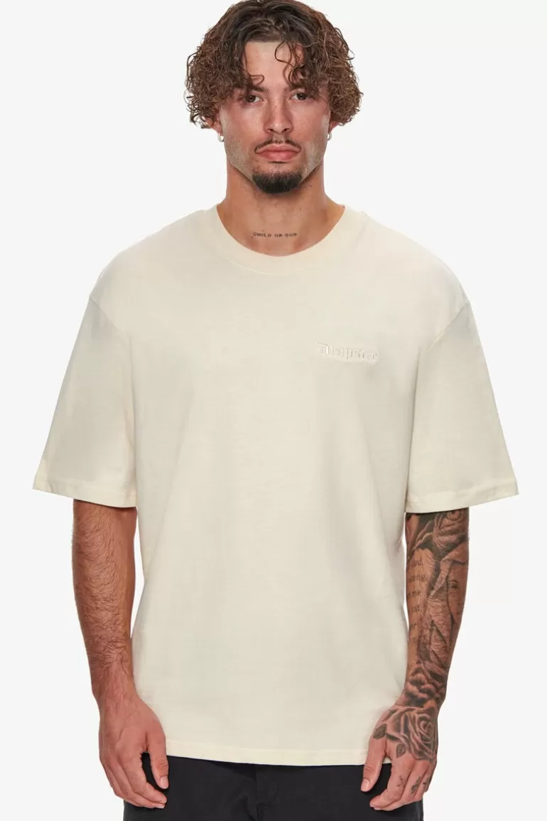 New Dropsize Heavy Oversize White Dove 2.0 T-Shirt Coconut Milk
