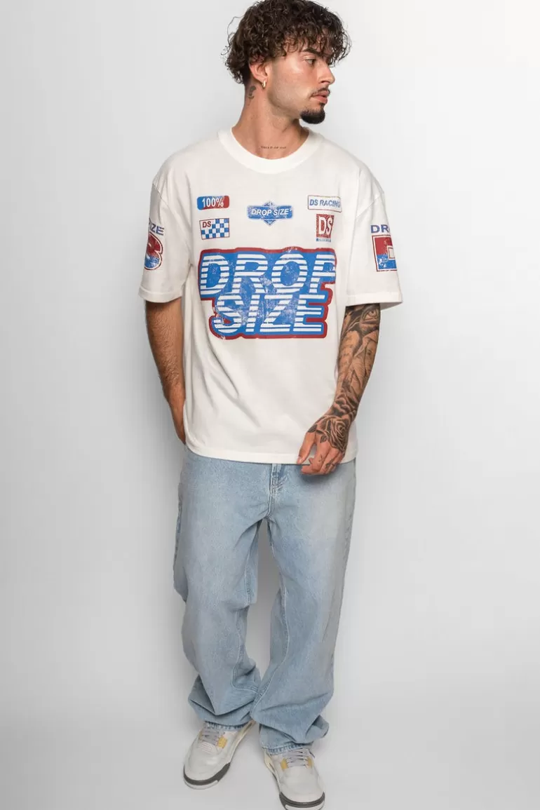 heavy_racing_tshirt_cream_4.webp Flash Sale Dropsize Heavy Racing T-Shirt Cream