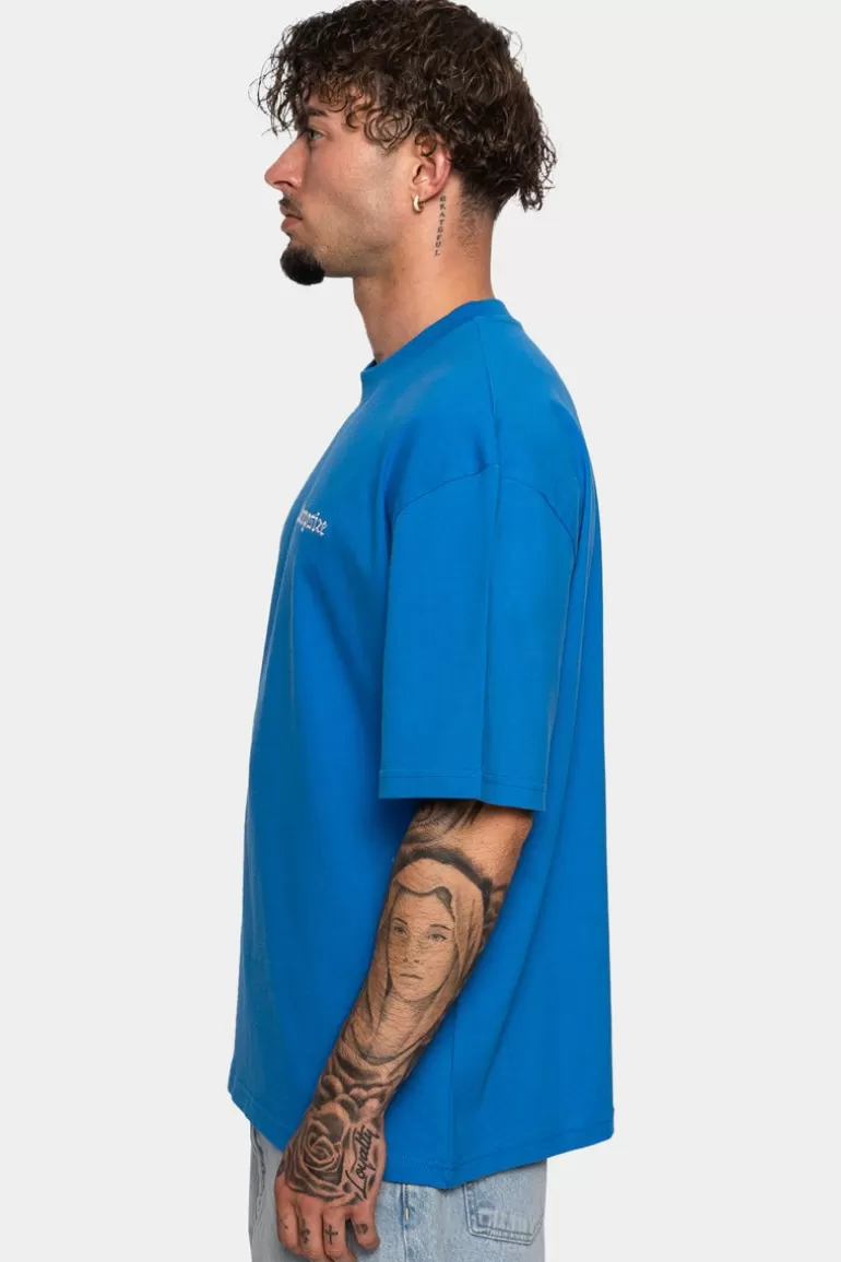 Best Sale Dropsize Heavy V2 Embo T-Shirt Royal Blue