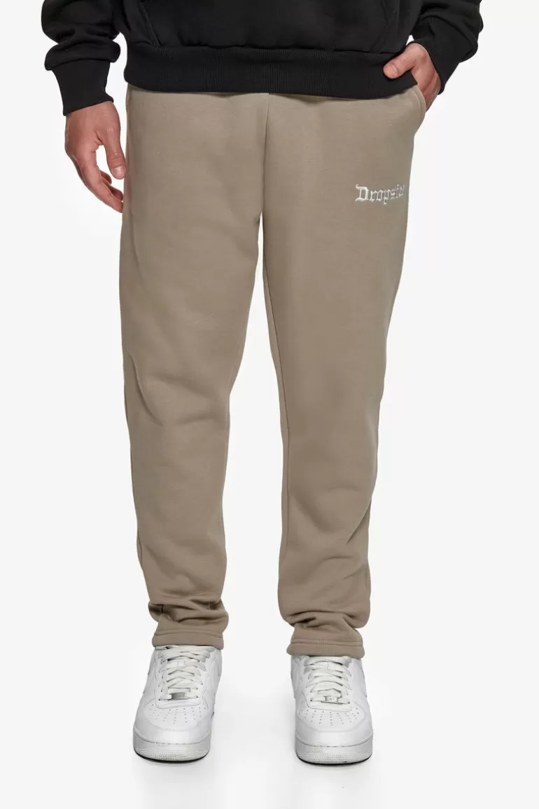 Online Dropsize Logo Sweat Pant Simply Taupe