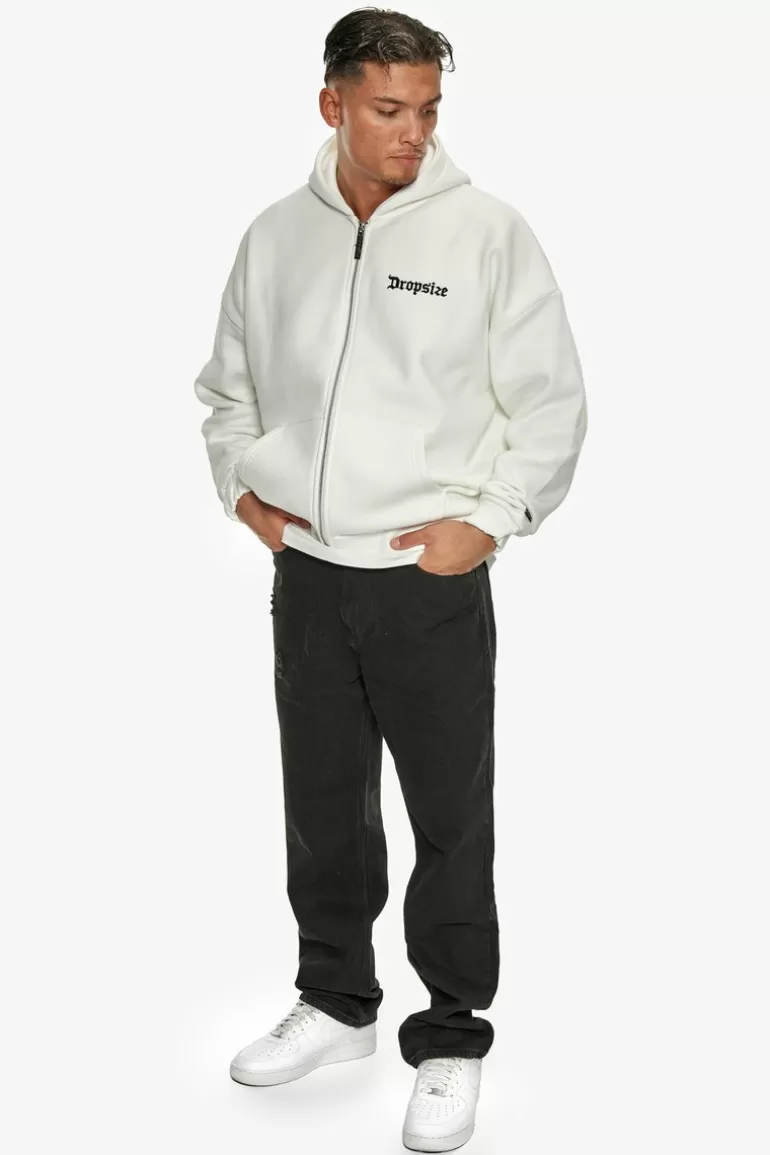 super_heavy_oversize_blank_zip_hoodie_washed_white_3.webp Outlet Dropsize Super Heavy Oversize Blank Zip Hoodie Washed White
