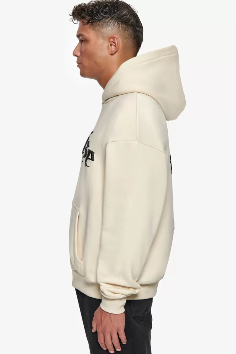 Best Dropsize Super Heavy Oversize Future Is Ours Hoodie Coconut/Black